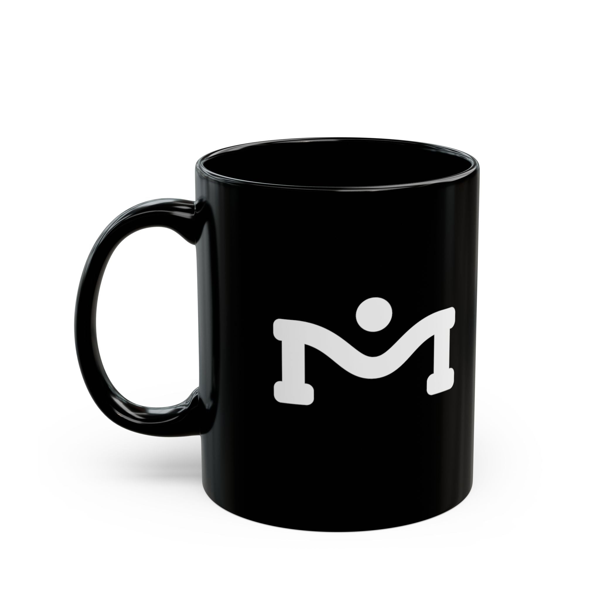 Ozark Mesa Black Coffee Mug — 11oz & 15oz Ceramic