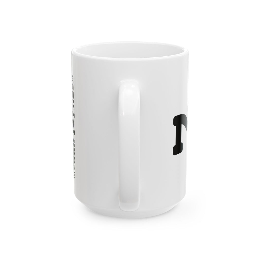 Ozark Mesa White Coffee Mug — 11oz & 15oz Ceramic