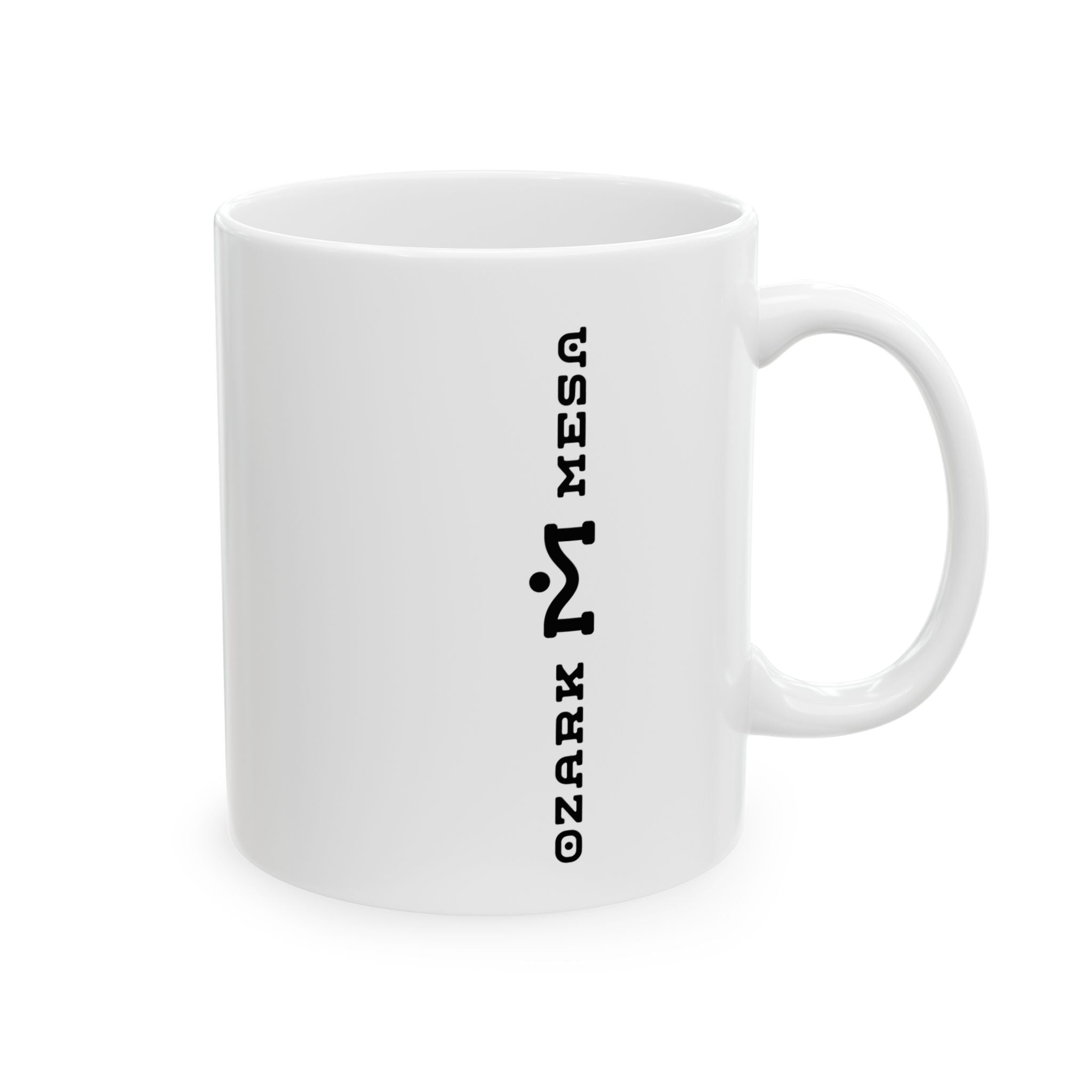 Ozark Mesa White Coffee Mug — 11oz & 15oz Ceramic