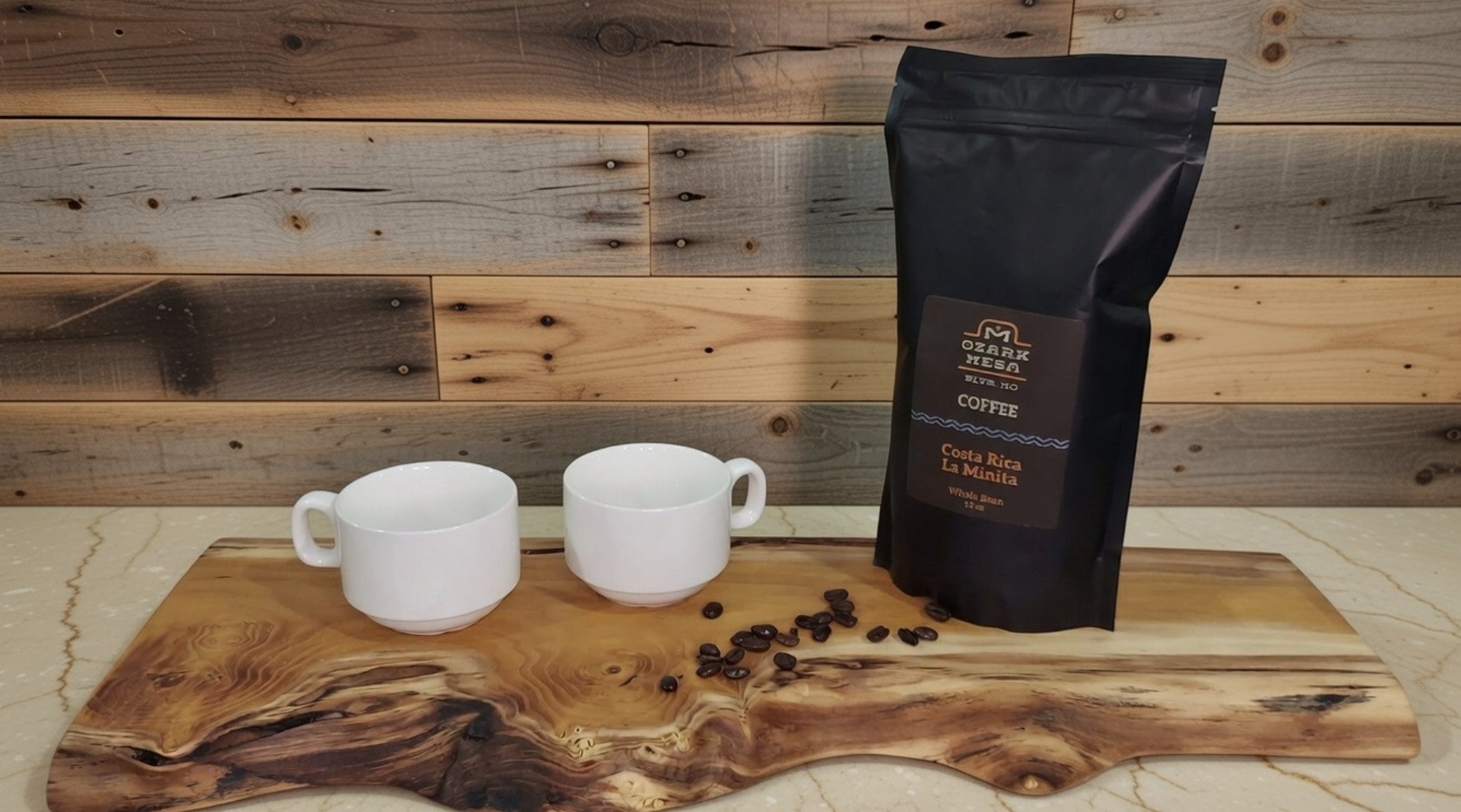 Mulberry Serving/Decor Board, Live Edge